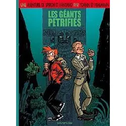 livre le spirou de ... - les géants pétrifiés (réédition)