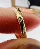 bague rubis et diamants (maques sur la pierre centrale) or 750 millième (18 ct) 3,60g