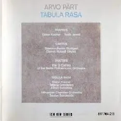 cd arvo pärt - tabula rasa