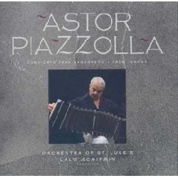 cd astor piazzolla - concierto para bandoneón / tres tangos (1988)