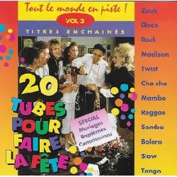 cd various - tout le monde en piste ! - 20 tubes pour faire la fête vol 3 (1994)