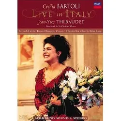 dvd bartoli, cecilia - live in italy