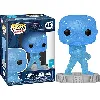 figurine funko! pop -  infinity saga n°46 - captain america (blue) art serie