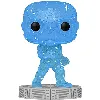 figurine funko! pop -  infinity saga n°46 - captain america (blue) art serie