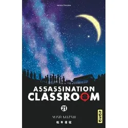 livre assassination classroom tome 21 - tankobon