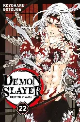 livre demon slayer tome 22 - tankobon