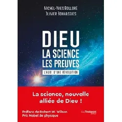 livre dieu - la science - les preuves - l'aube d'une révolution - grand format