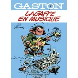 livre gaston hors - serie lagaffe en musique