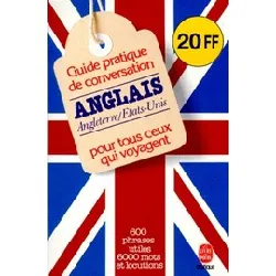 livre guide pratique de conversation anglais/americain. pour tous ceux qui voyagent - poche