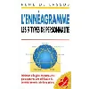 livre l'ennéagramme - les 9 types de personnalité