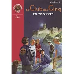 livre le club des cinq - poche - le club des cinq en vacances