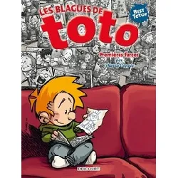 livre les blagues de toto - album - premières farces - avec des lunettes 3d offertes