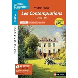 livre les contemplations - parcours associé : mémoires d'une âme - poche