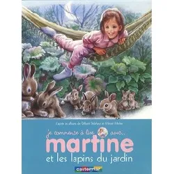 livre martine et les lapins du jardin