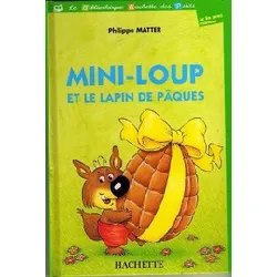 livre mini - loup. mini - loup et le lapin de pâques