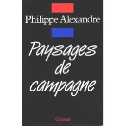 livre paysages de campagne