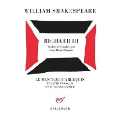 livre richard iii - grand format