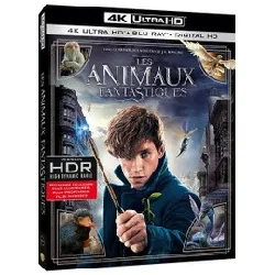 cd les animaux fantastiques - le monde des sorciers de j.k. rowling - 4k ultra - hd [4k ultra - hd + blu - ray + digital hd]