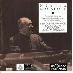 cd nikita magaloff - récital au festival de montreux (1990)