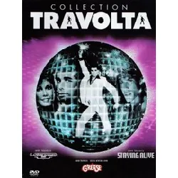 coffret john travolta : la fièvre du samedi soir + staying alive + grease