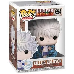 figurine funko! pop - hunter x hunter - killua zoldyck - 10cm - 654