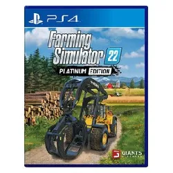 jeu ps4 farming simulator 22 platinum edition (playstation 4)