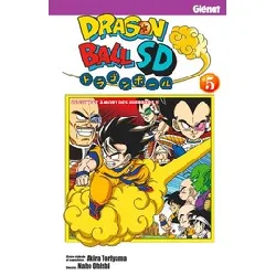 livre dragon ball sd tome 5 - tankobon - le combat à mort des guerriers !!