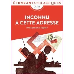 livre inconnu à cette adresse - poche