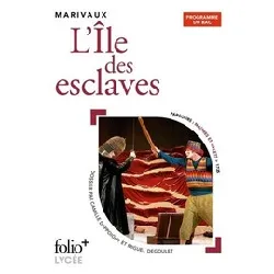 livre l'ile des esclaves - poche