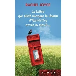 livre la lettre qui allait changer la vie d'harold fry arriva le mardi ... - rachel joyce