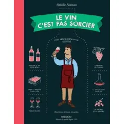 livre le vin c'est pas sorcier - petit précis d'oenologie illustré