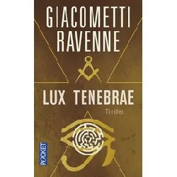 livre lux tenebrae - poche