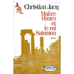 livre maître hiram et le roi salomon