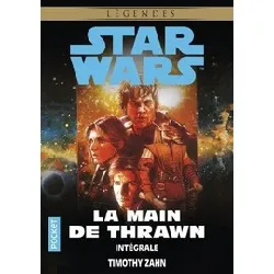 livre star wars, la main de thrawn - poche - intégrale - le spectre du passé ; vision du futur