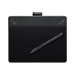 wacom intuos art small - numériseur - droitiers et gauchers - 15.2 x 9.5 cm - multitactile - électromagnétique - 4 boutons - filai