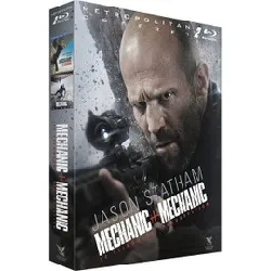 blu-ray mechanic : le flingueur + mechanic : resurrection - blu - ray