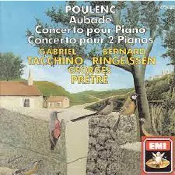 cd aubade - concerto pour piano - concerto pour 2 pianos