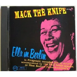 cd ella fitzgerald - mack the knife - ella in berlin