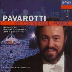 cd luciano pavarotti - a night in central park (1994)