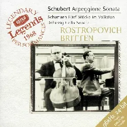 cd mstislav rostropovich - arpeggione sonata / fünf stücke im volkston / cello sonata (1999)