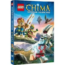 dvd lego - les légendes de chima - saison 1 - volume 3