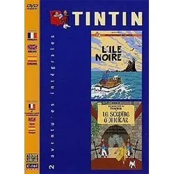 dvd les aventures de tintin - l'île noire / le sceptre d'ottokar