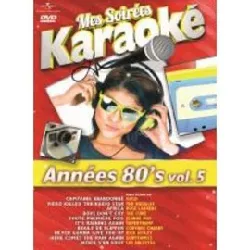 dvd mes soirées karaoké. années 80's vol.5