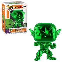 figurine funko! pop - dragon ball z - piccolo (chrome vert) n° 760 eccc spring convention 2020 exclusive