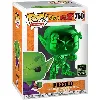 figurine funko! pop - dragon ball z - piccolo (chrome vert) n° 760 eccc spring convention 2020 exclusive