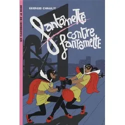 livre fantômette tome 6 - poche - fantômette contre fantômette