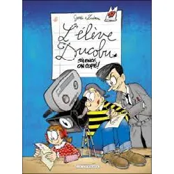 livre l'élève ducobu - silence, on copie !