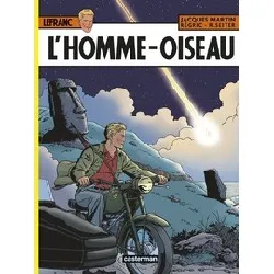 livre lefranc tome 27 - album - l'homme oiseau