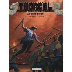 livre les mondes de thorgal : la jeunesse tome 7 - album - la dent bleue