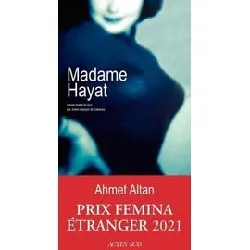 livre madame hayat - grand format